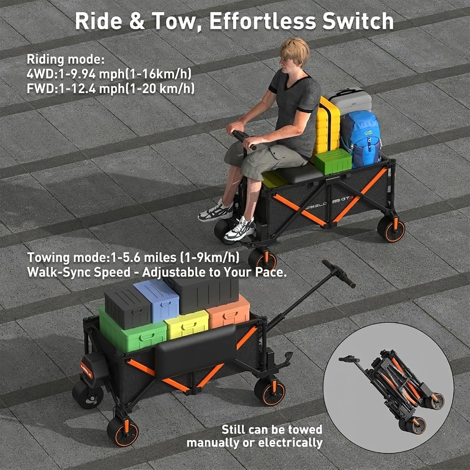 4WD Electric Utility Wagon