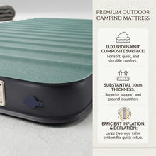 2 Person Memory Foam Camping Sleeping Pad with Electric Pump