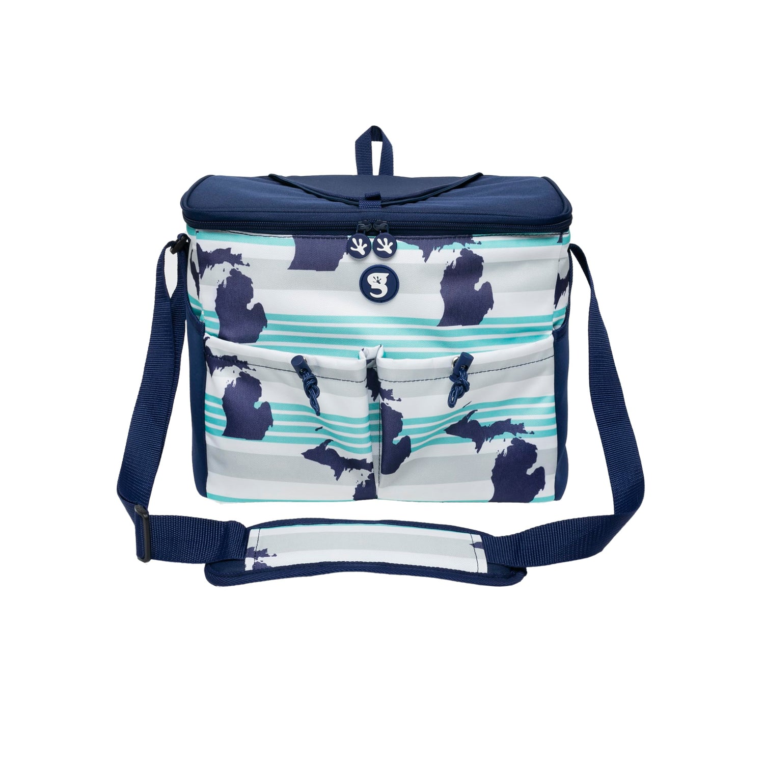 Large Tote Cooler Bag with Hard Liner