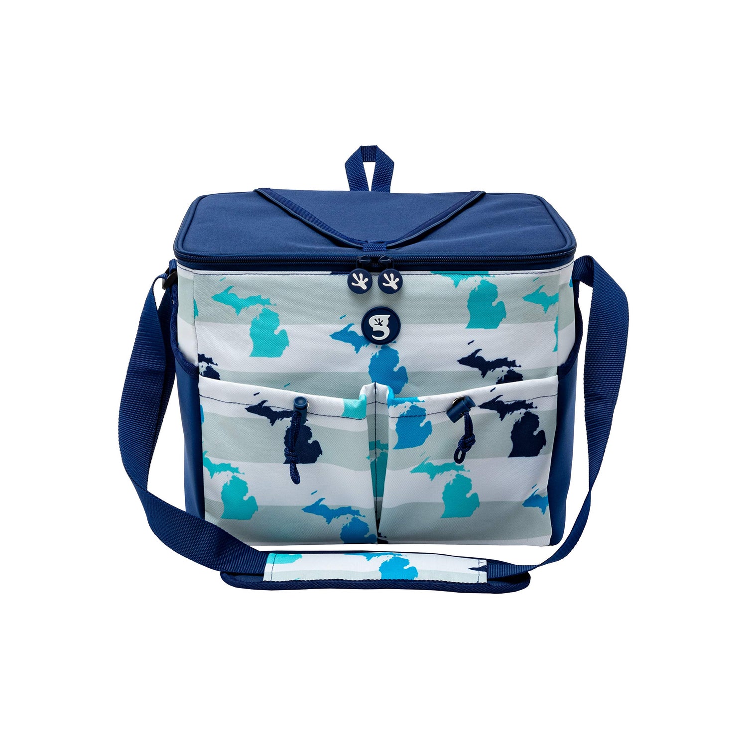 Large Tote Cooler Bag with Hard Liner