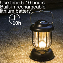 Vintage Camping Lantern with Adjustable Brightness