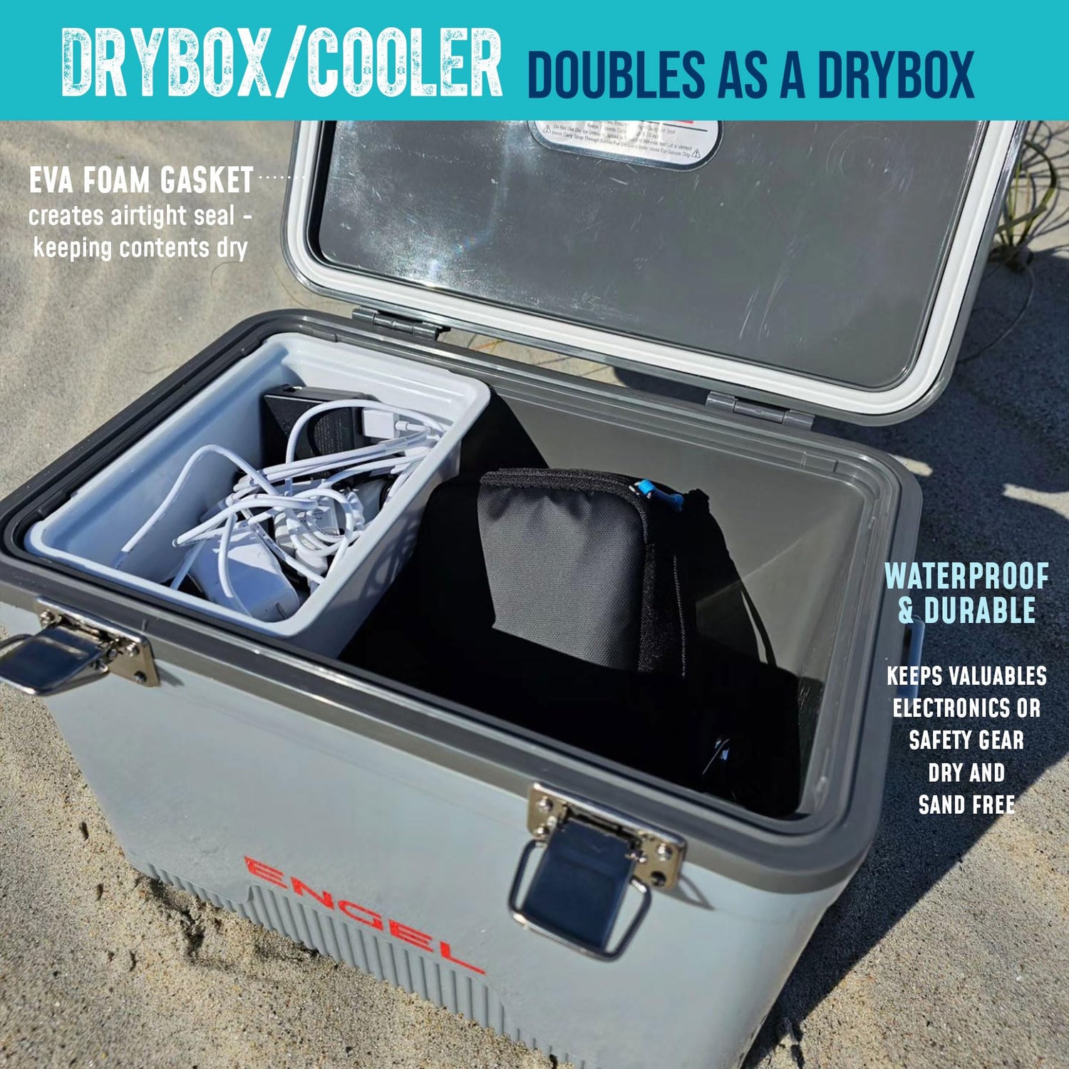 19 Qt Leakproof Dry Box Cooler