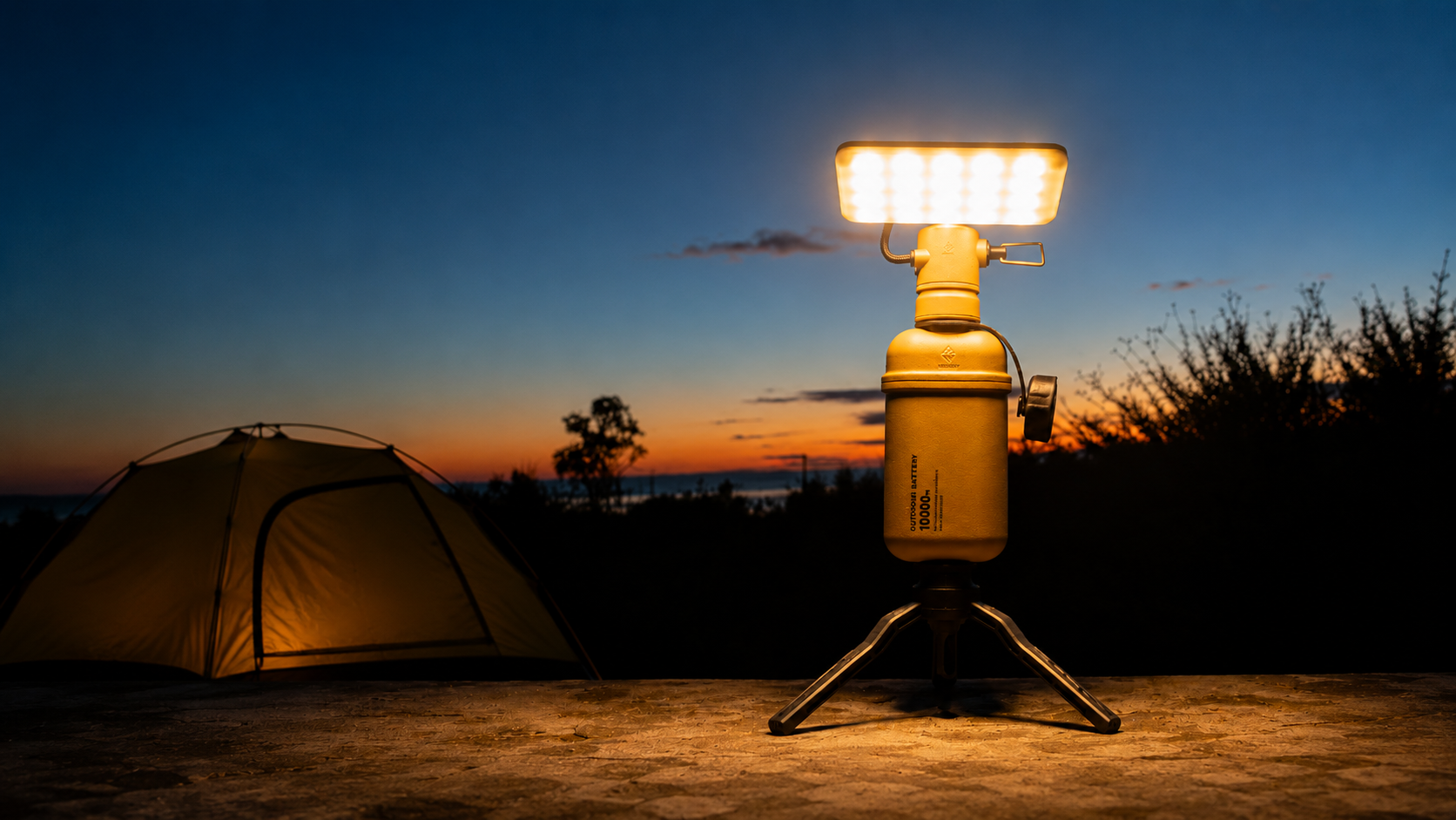 Warm Light for After-Dark Camping