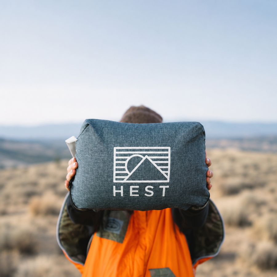 Memory Foam Camping Pillow for Travel & Backpacking