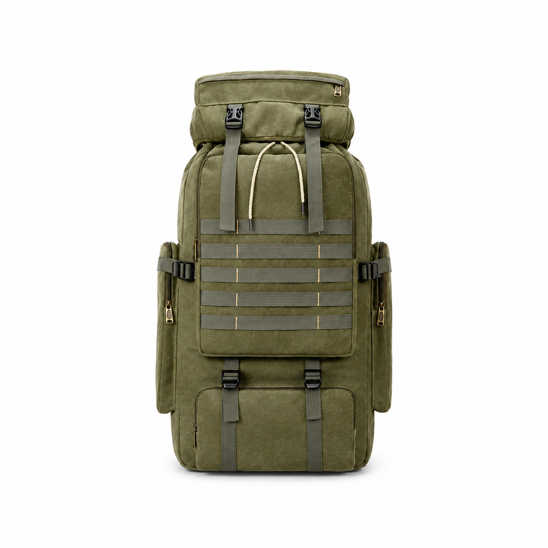 ASWRTYJO 80L Backpack Hiking Multi Compartment Travel Mountaineering Bag